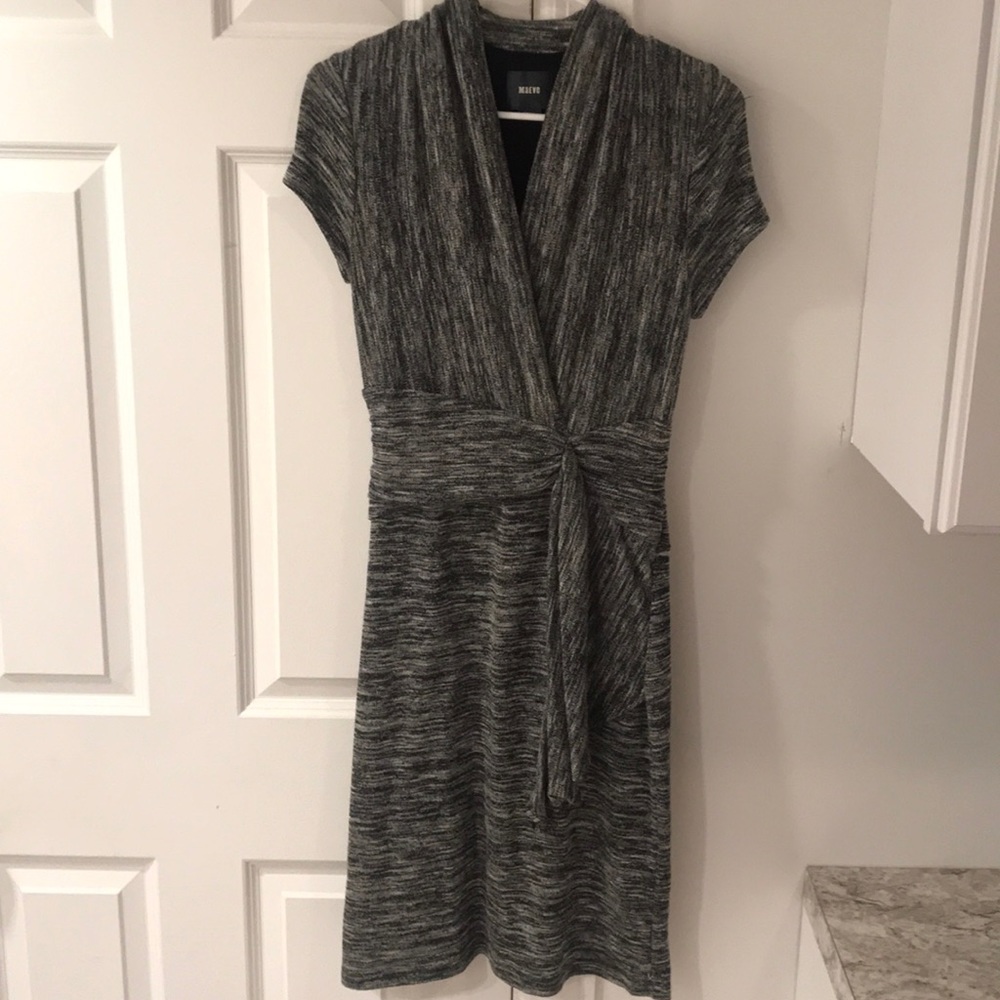 Maeve black dress from anthropology